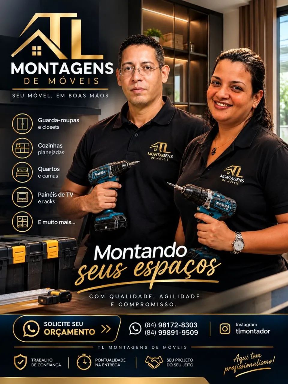 Montador de móveis Tiago 