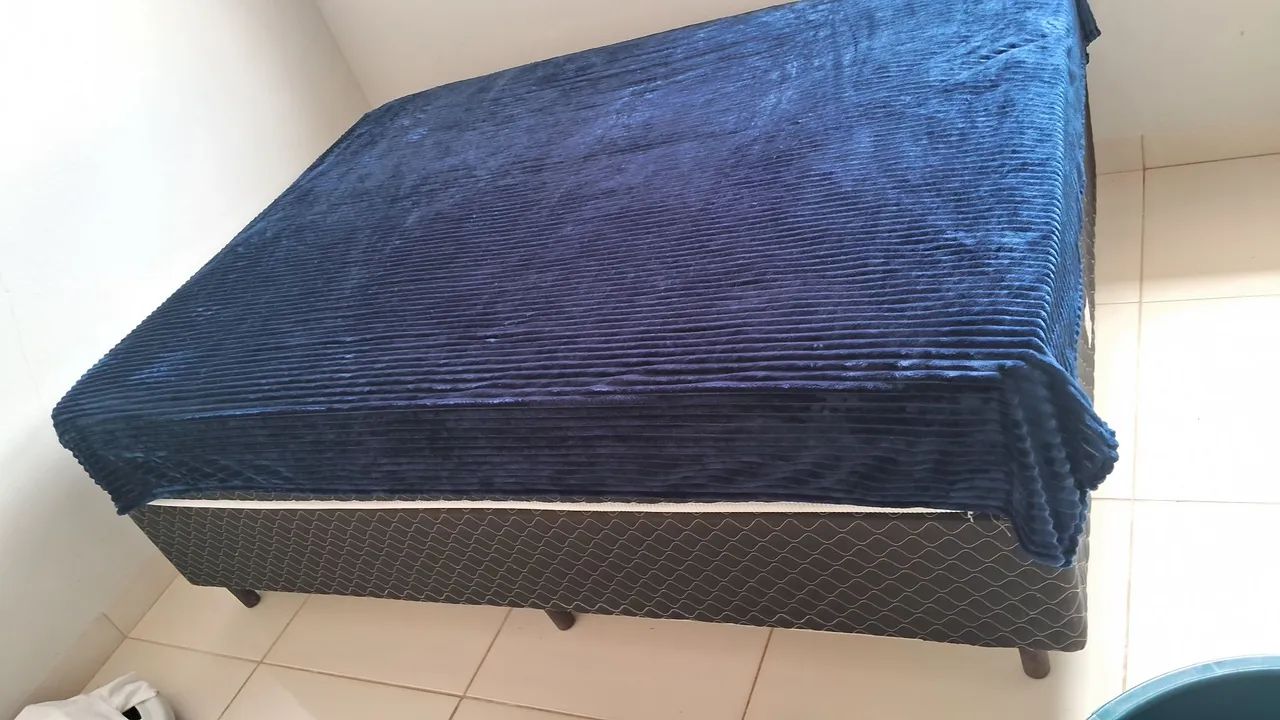 Cama  de casal Box  semi nova Gazin - Foto 2
