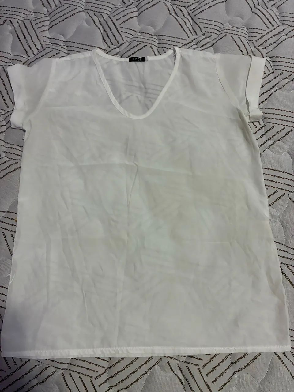 Blusa branca  - Foto 3
