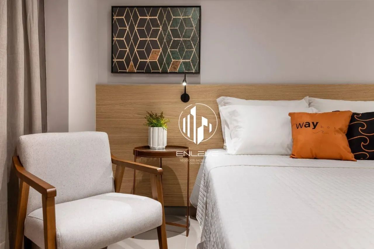Flat mobiliado com 30m² à Beira-Mar no Jardim Oceania - Foto 4