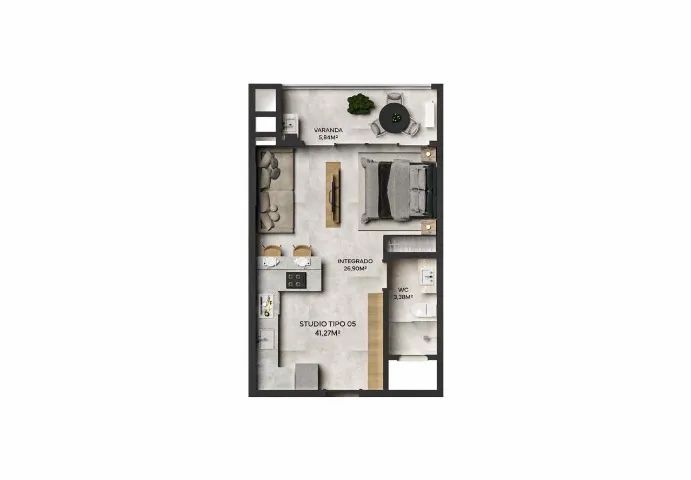 APARTAMENTO EM PORTO BELO  - Foto 5