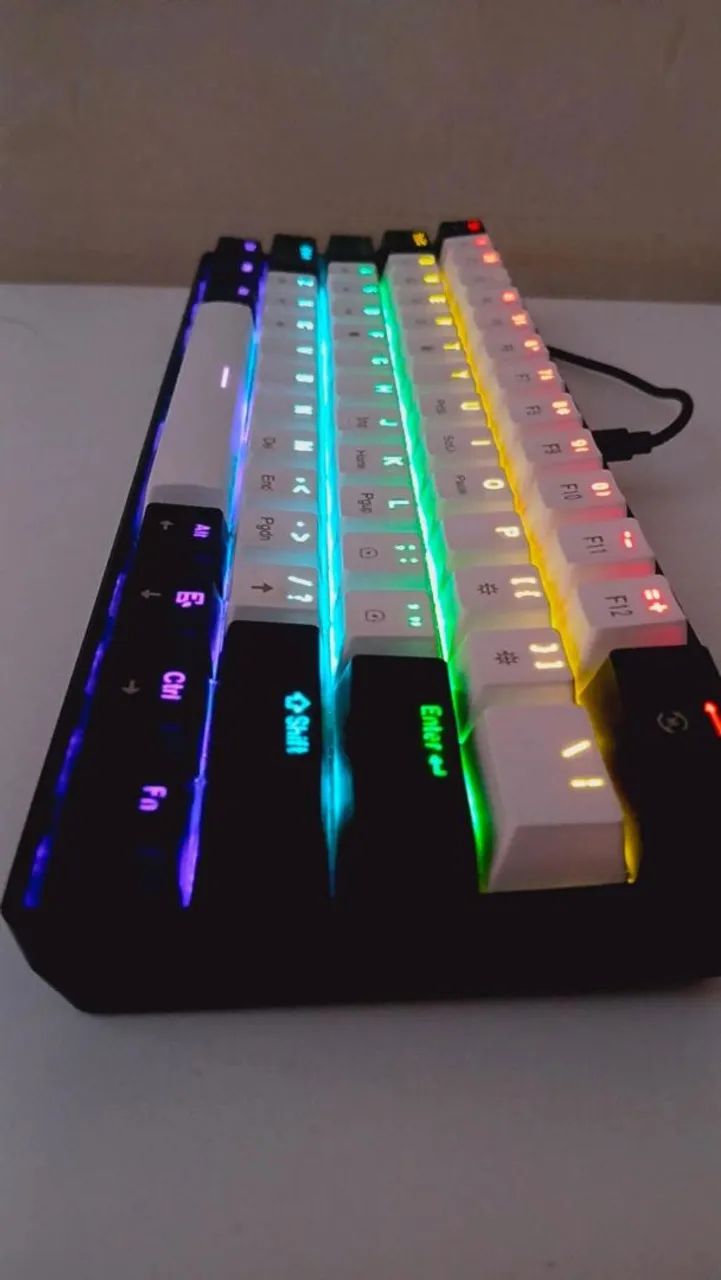 Teclado mecânico semi-novo - Foto 2