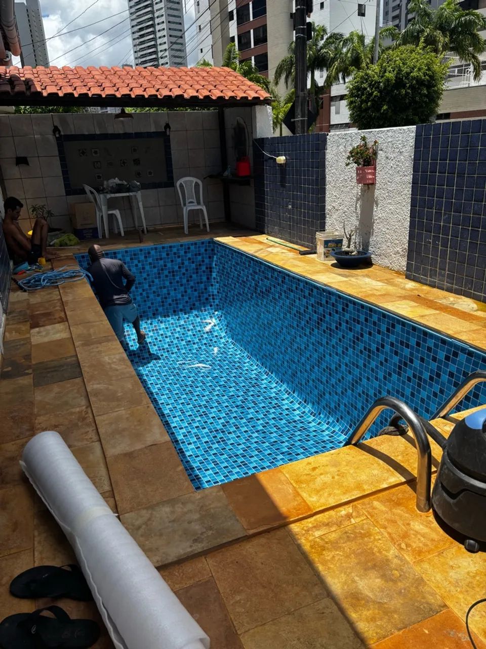 Piscinas com vazamento?