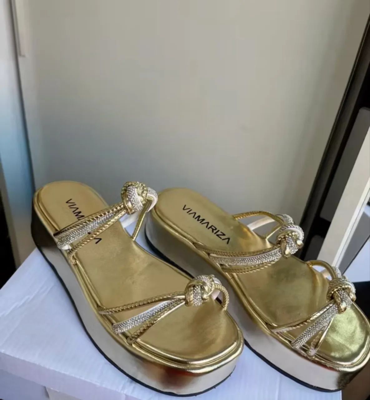 Papete dourada tam 34  - Foto 2