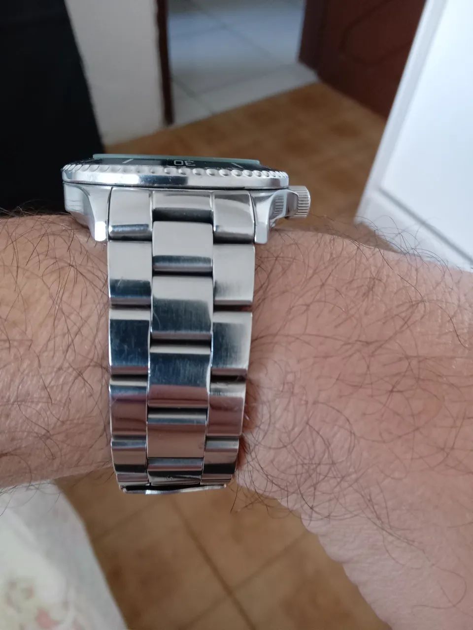 Relógio technos skydiver automático raro anos 90 - Foto 3