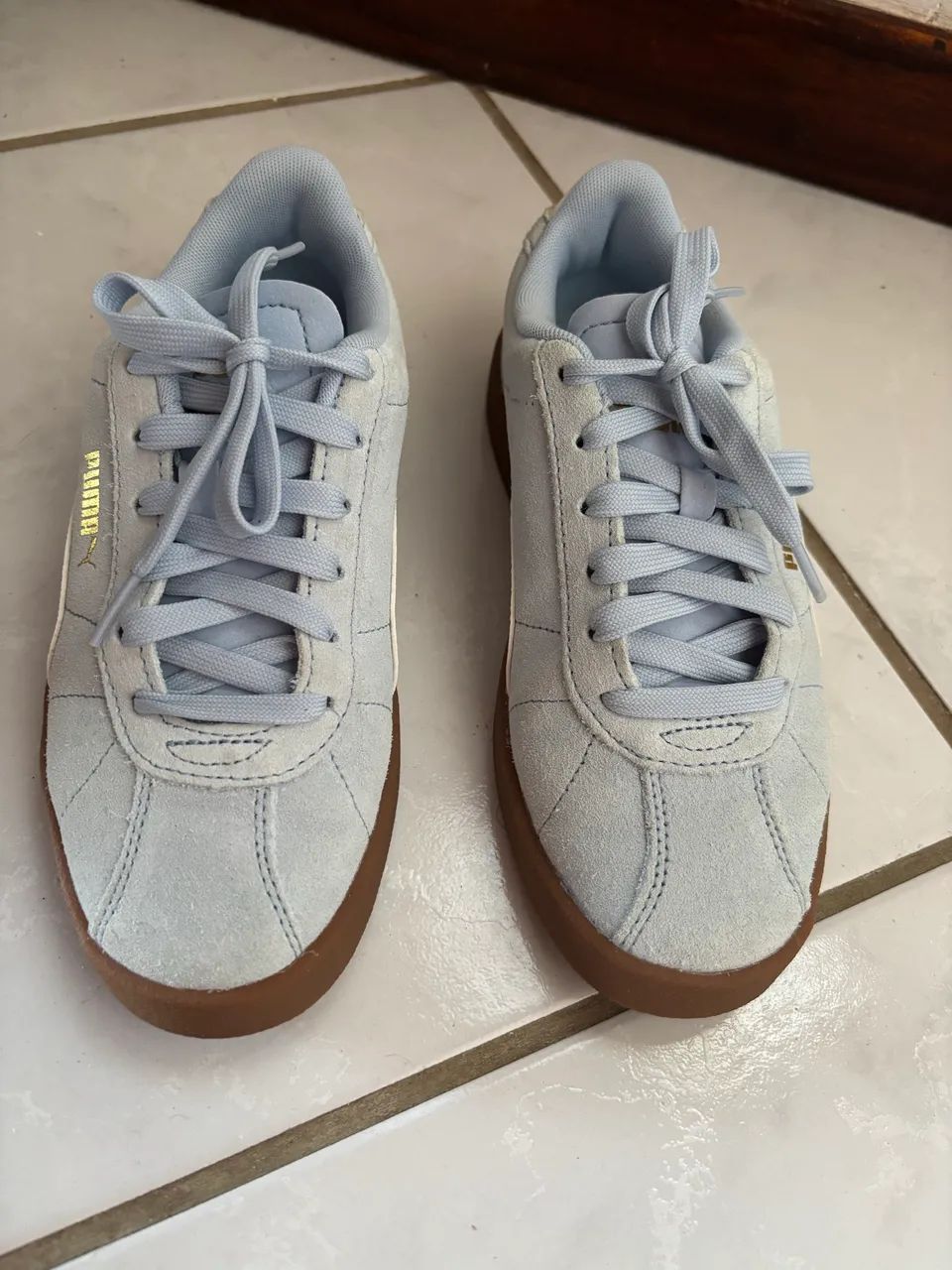 Tênis Puma - azul claro - Foto 2