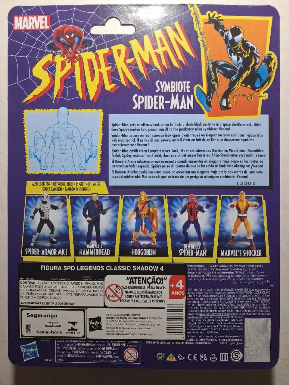 [LACRADO] Marvel legends homem aranha traje simbionte retro - Foto 4