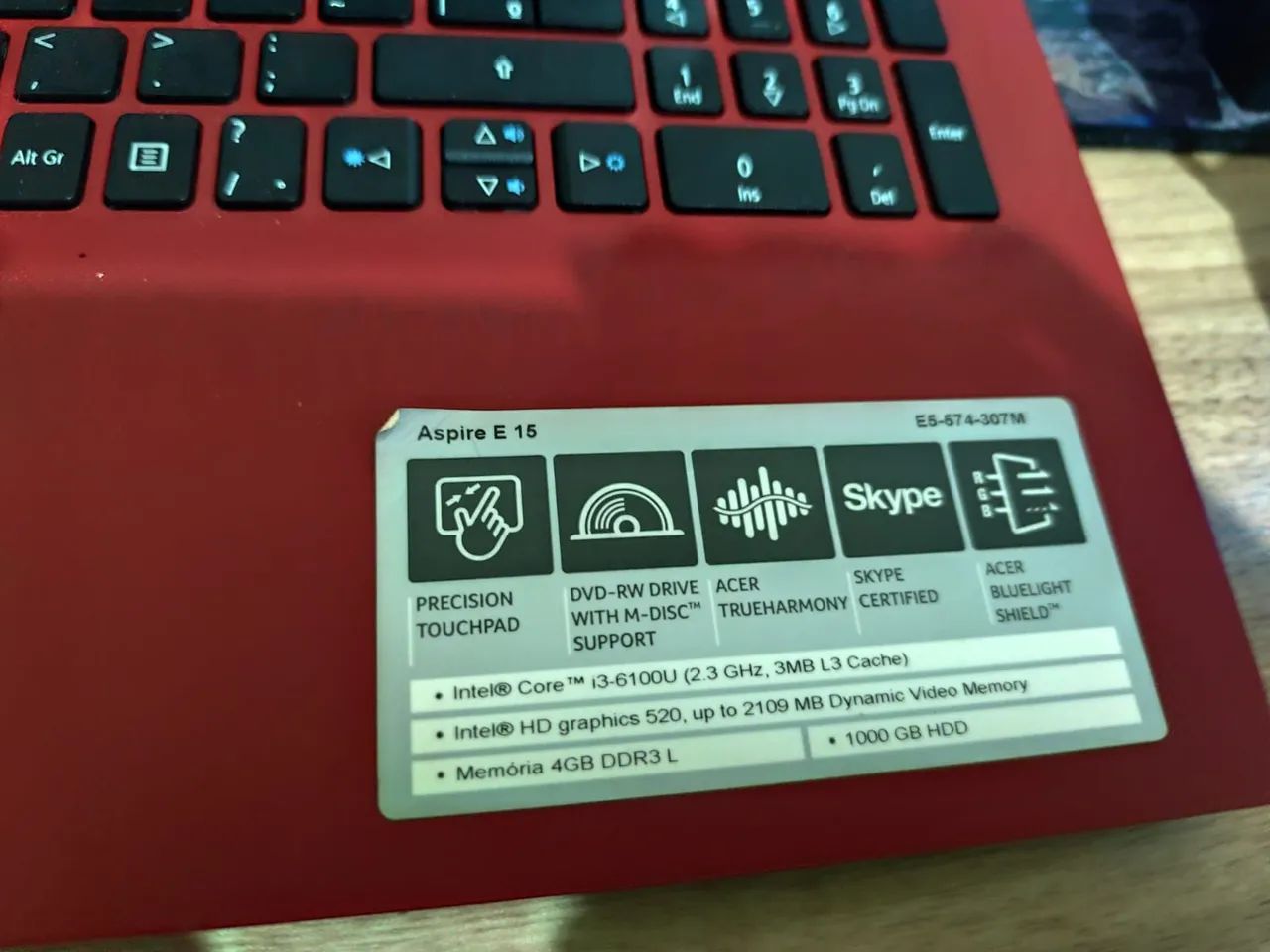 NOTEBOOK Acer Aspire E 15 - Foto 4