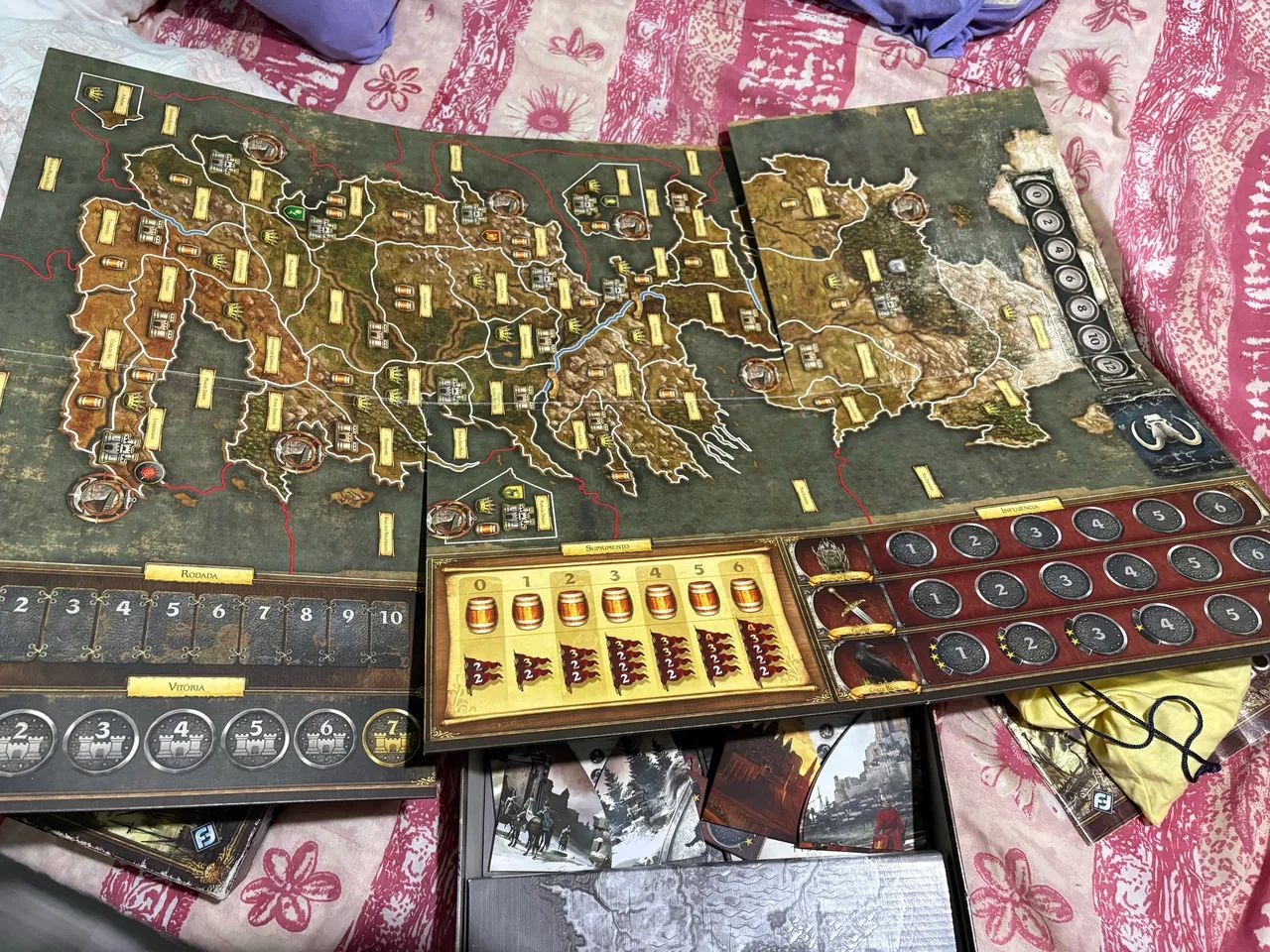 Jogo de Tabuleiro Guerra dos Tronos - Galápagos - Foto 3