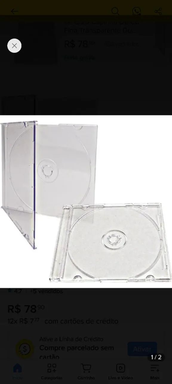 Capa CD/Dvd  - Foto 2