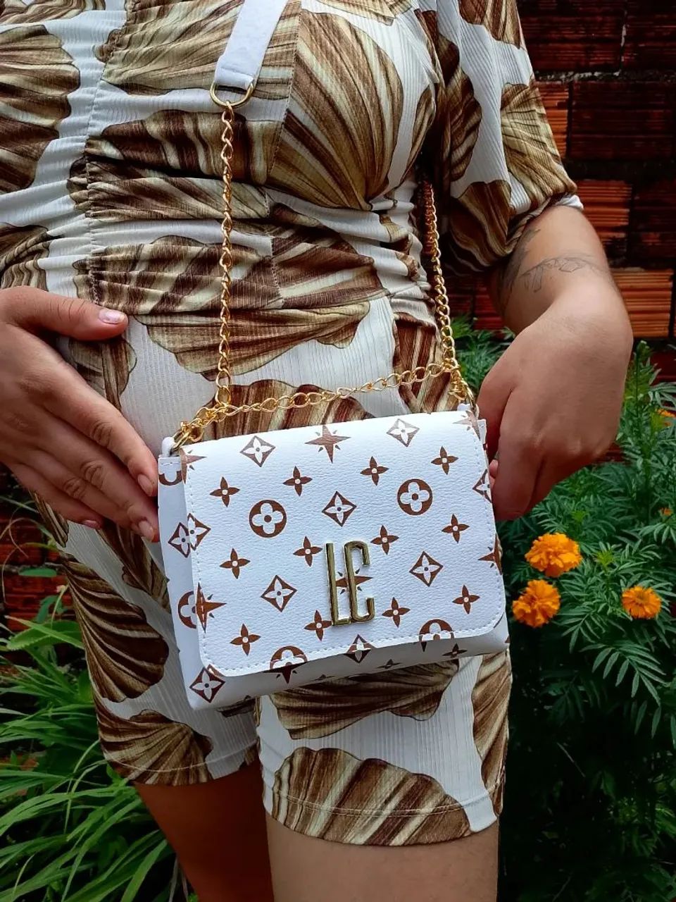 Bolsa Feminina transversal LC  - Foto 5