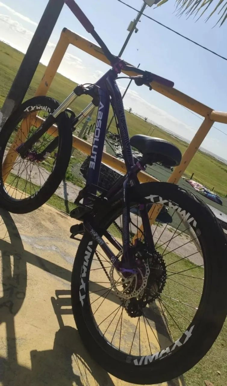 Bicicleta Absolute Roxa - Foto 3