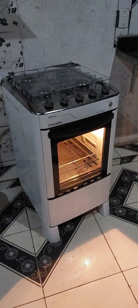 Ótimo fogão esmaltec 4 bocas ACENDIMENTO AUTOMÁTICO  - Foto 5