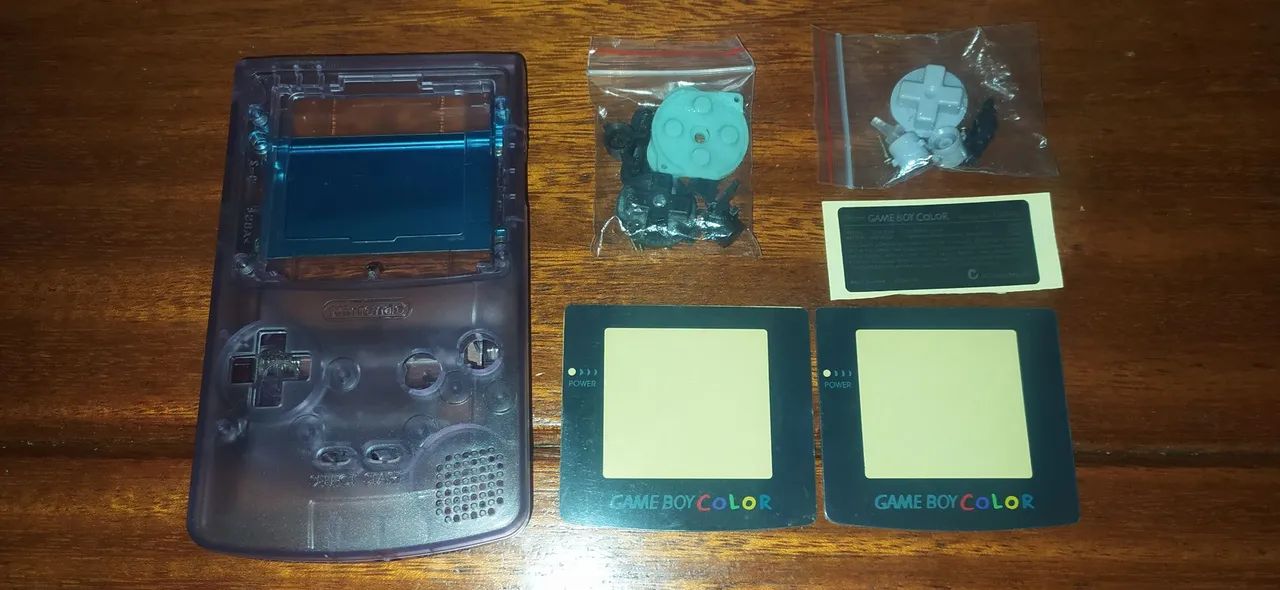 Carcaça Gameboy Color (purple) - Foto 3