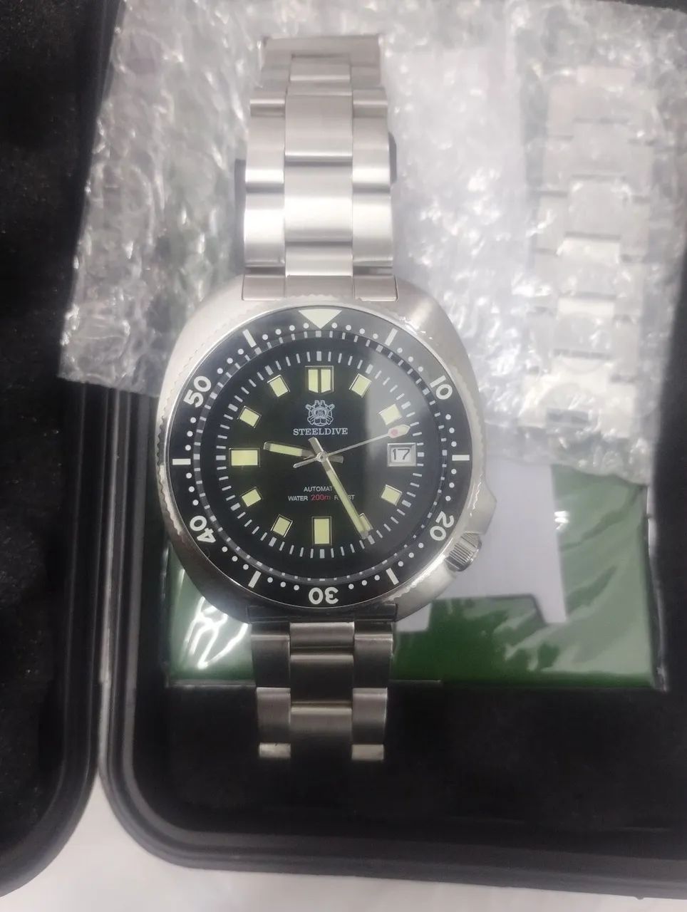 Relógio STEEL DIVER automático  - Foto 2