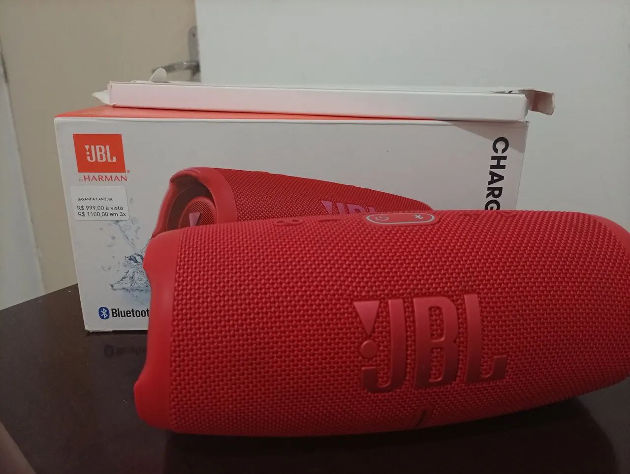Caixa JBL original Nova 