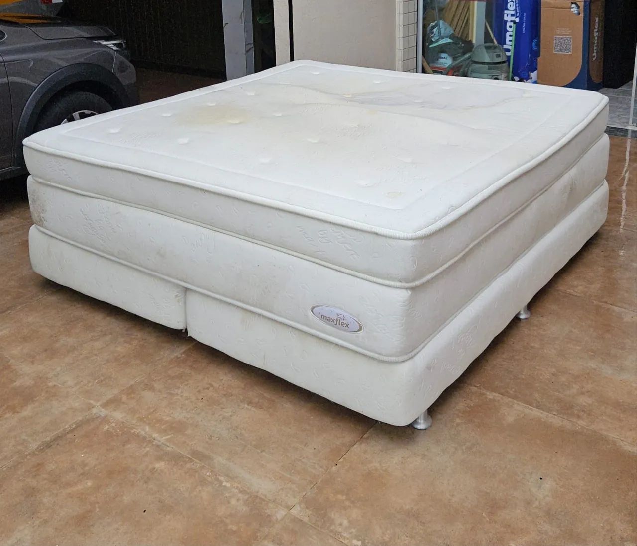 Cama SUPER KING MAXFLEX USADA - ENTREGO  - Foto 2