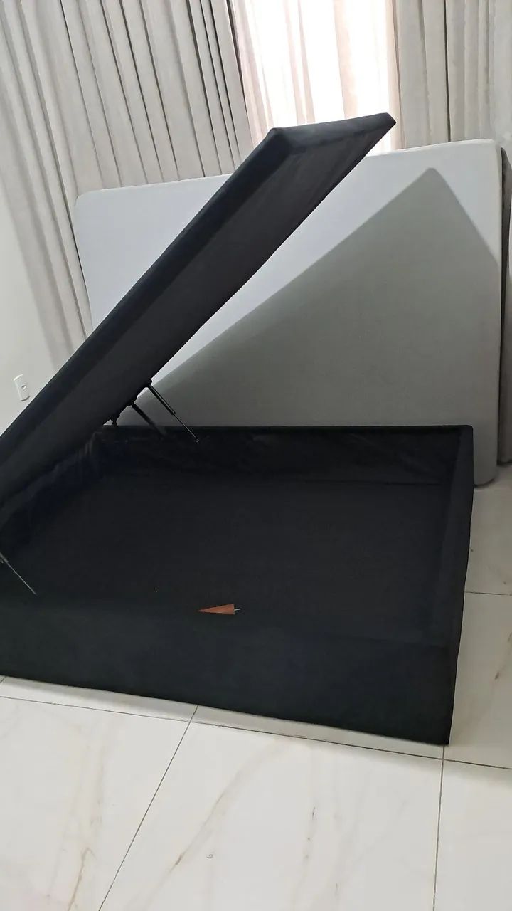 Box bau com colchão de molas ensacadas de 1,38 - Foto 4