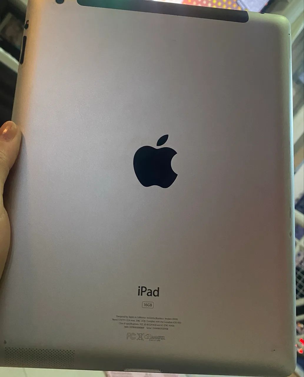 iPad 3ª Geração 16GB Branco - Modelo A1430