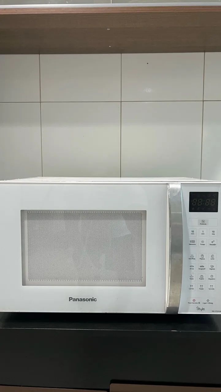 Microondas panasonic branco  - Foto 2