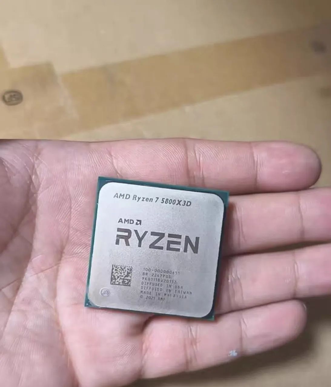 Ryzen 7 5800x3d (não aceito troca)