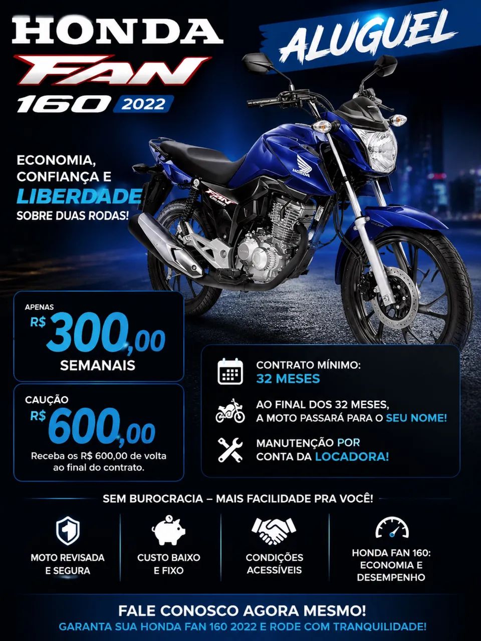 Honda CG 160 flex 