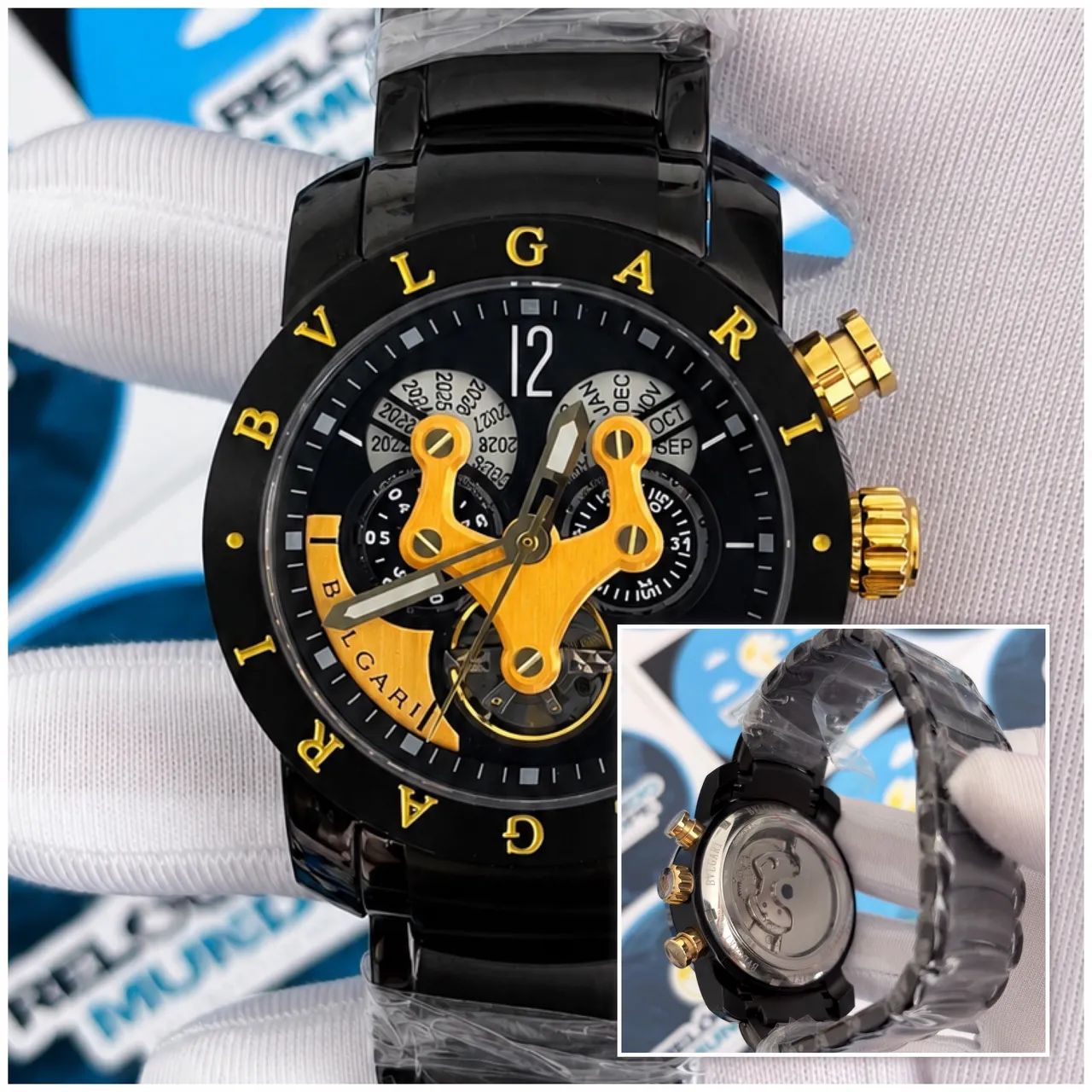 Relógio Bulgari Automático Masculino