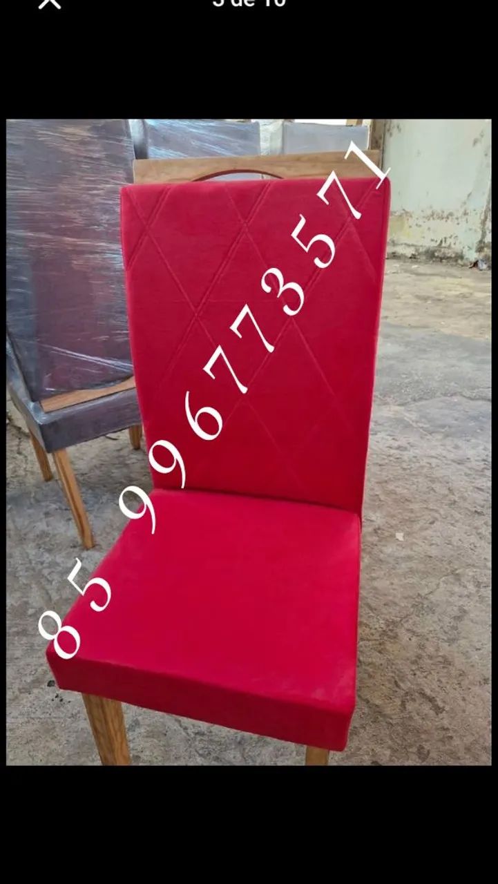 CADEIRAS SOFISTICADO E COM OS MELHORES MATERIAIS  - Foto 5
