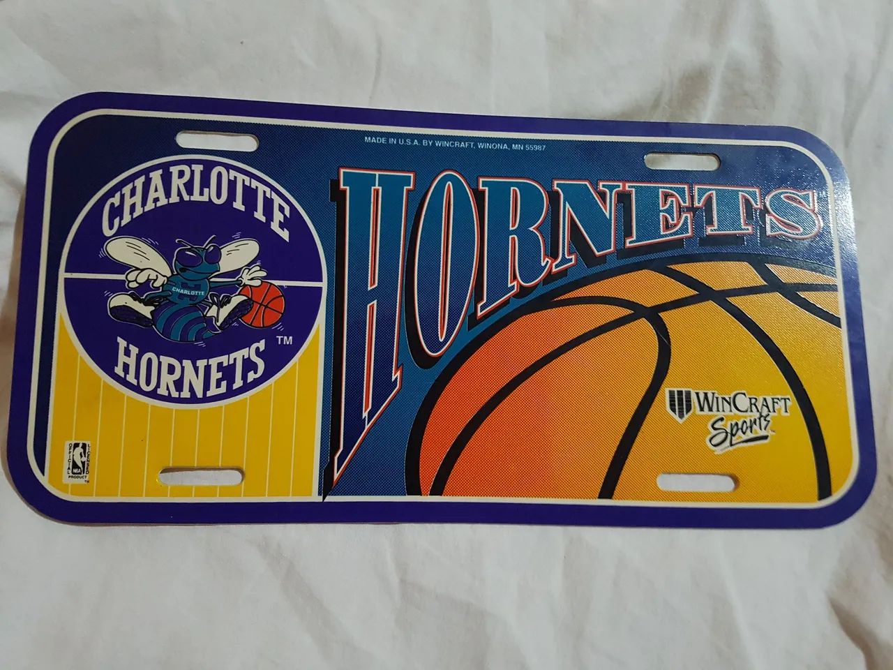 Placa do time Charlotte hornets