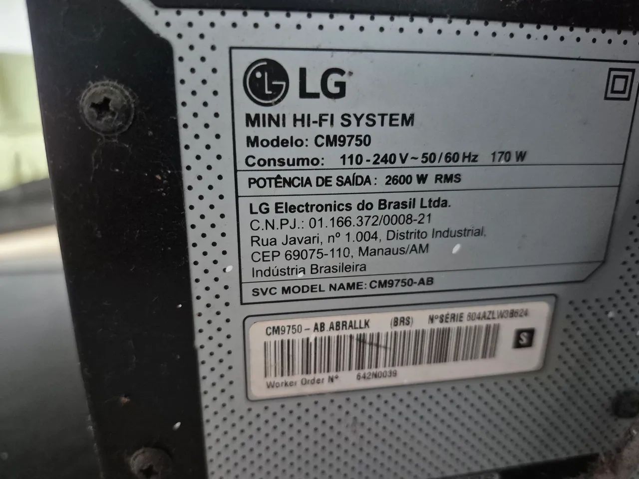 Mini sistem LG 2600 whats  - Foto 5