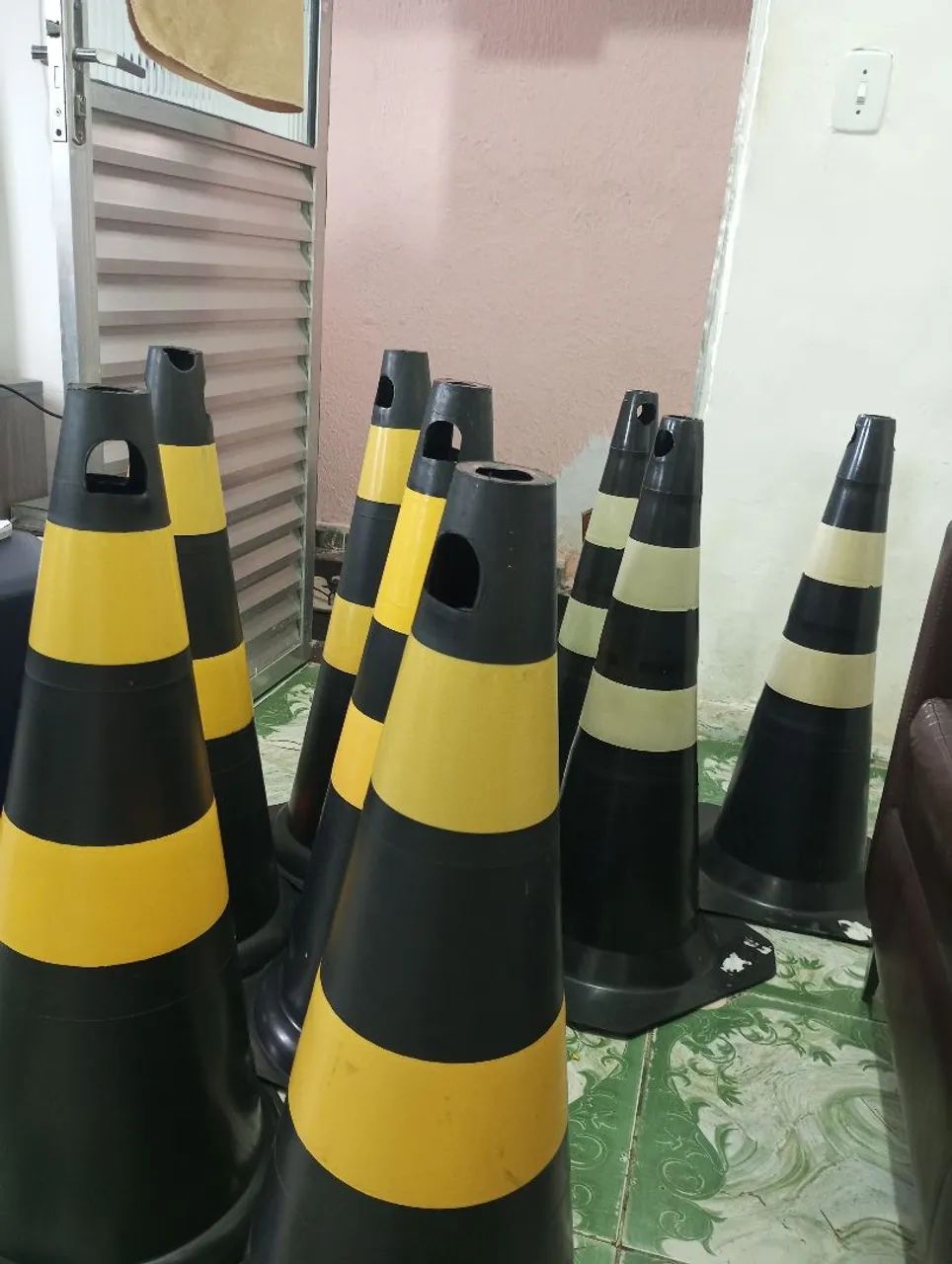 6 Cones sinalização seminovos . - Foto 2