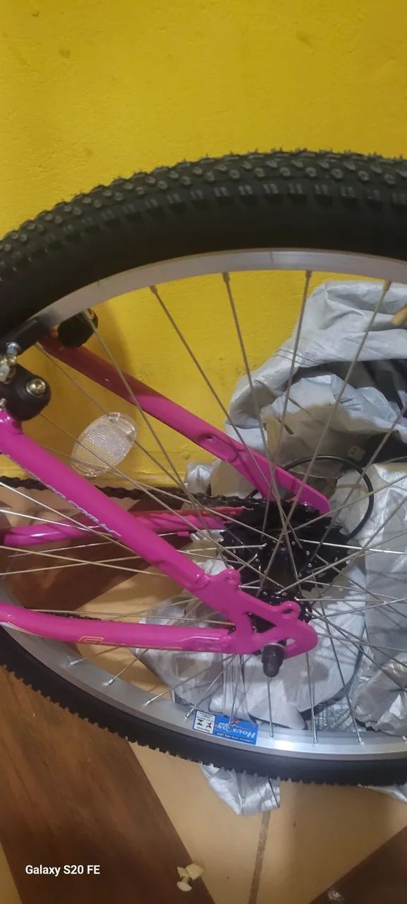 Bicicleta rosa - Foto 5