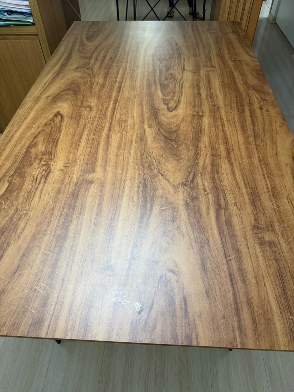 Mesa tampo de madeira  - Foto 4