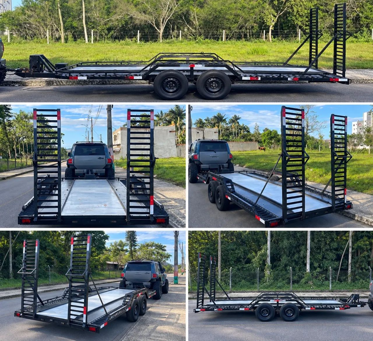 Carreta transporte veículos 