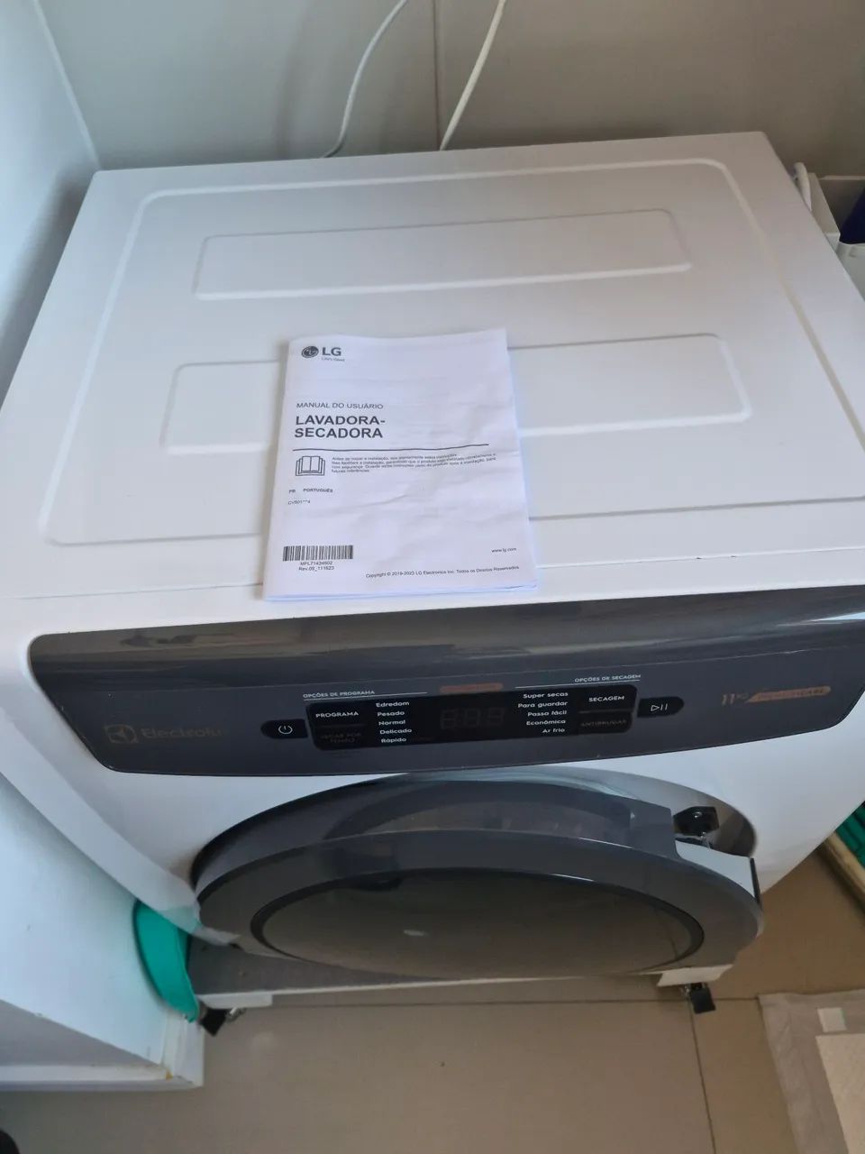 Barbada Secadora Electrolux 11kg - Foto 5