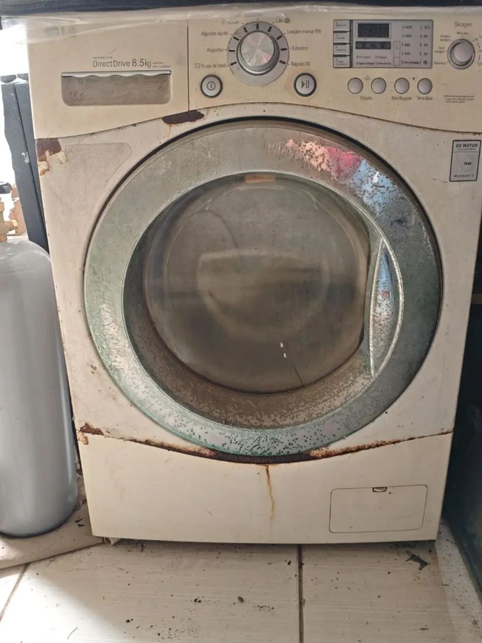 Máquina de lavar e secar roupa LG 8,5K - Foto 3