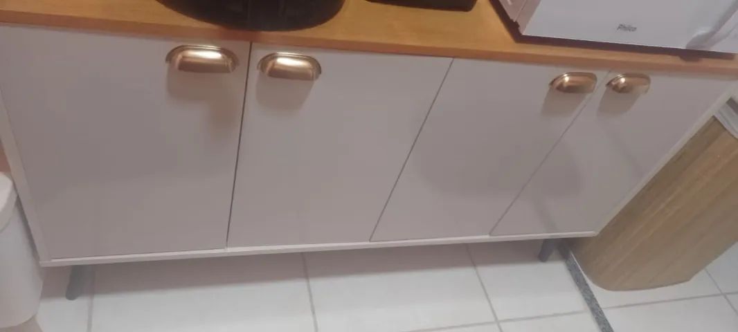 Bancada ripada MDF e buffet balcão  - Foto 3