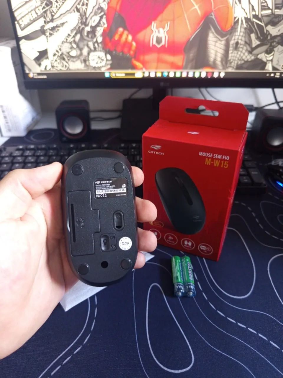 Mouse sem Fio C3Tech - Foto 5