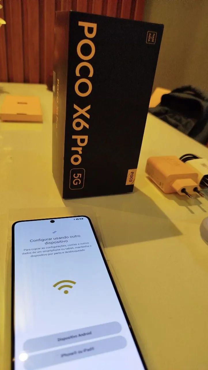 POCO X6 PRO 5G PRETO EM ÓTIMO ESTADO