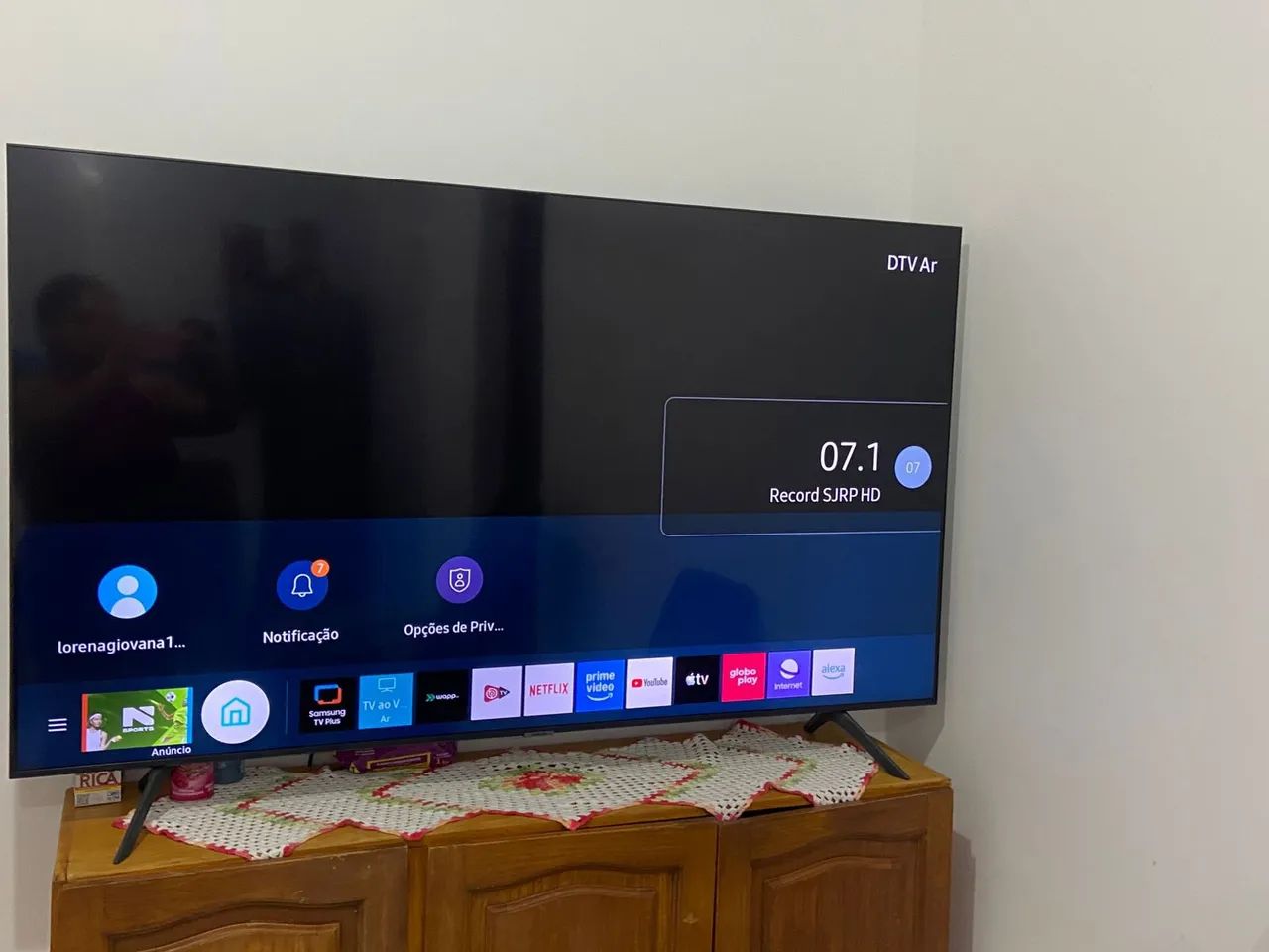 TV Samsung smart 60 polegadas 