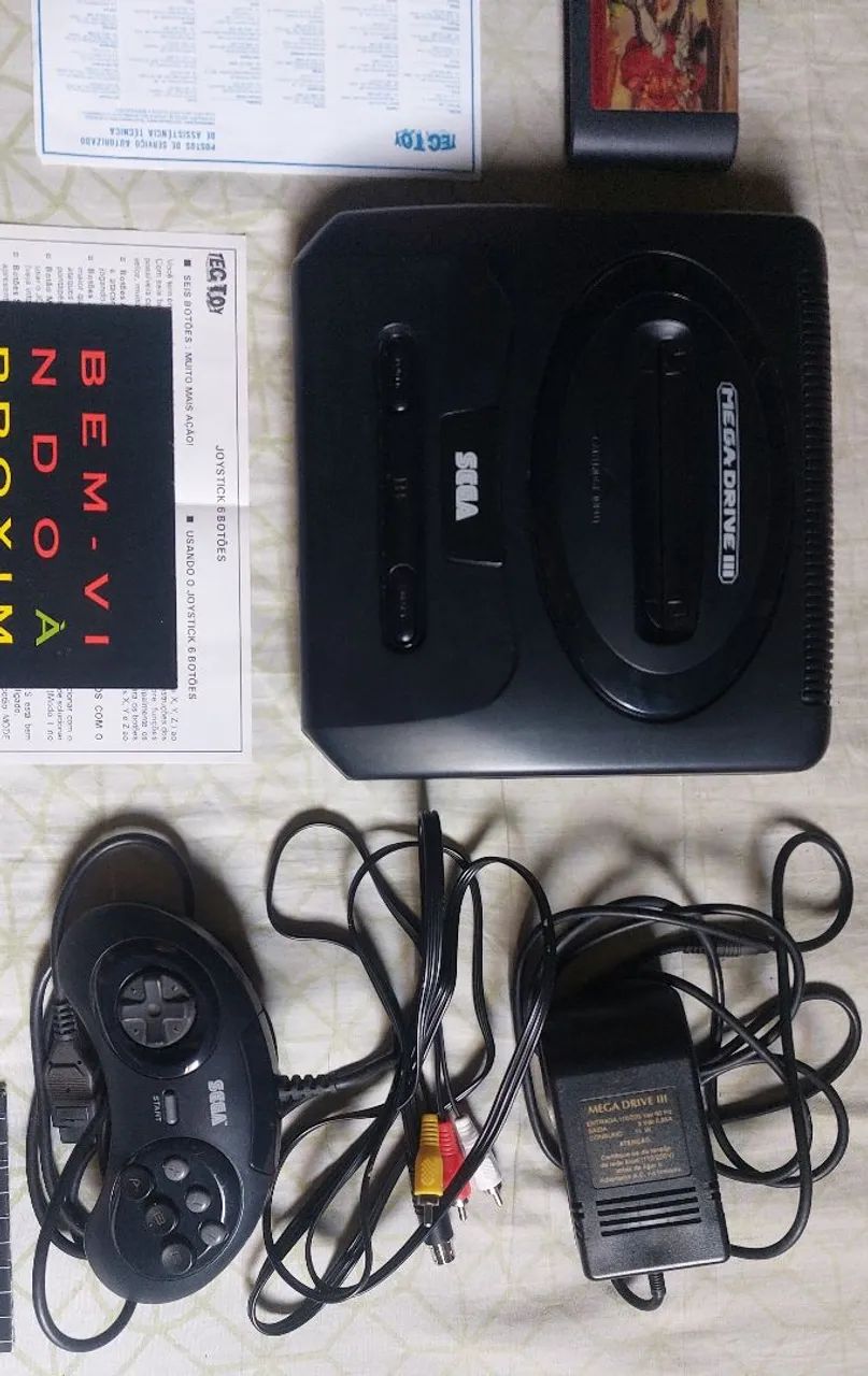 Mega drive 3 completo  - Foto 2