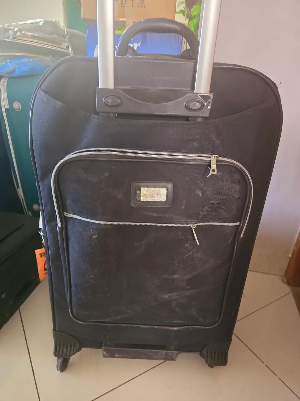 Super Mala Bagagio Preta - Foto 2