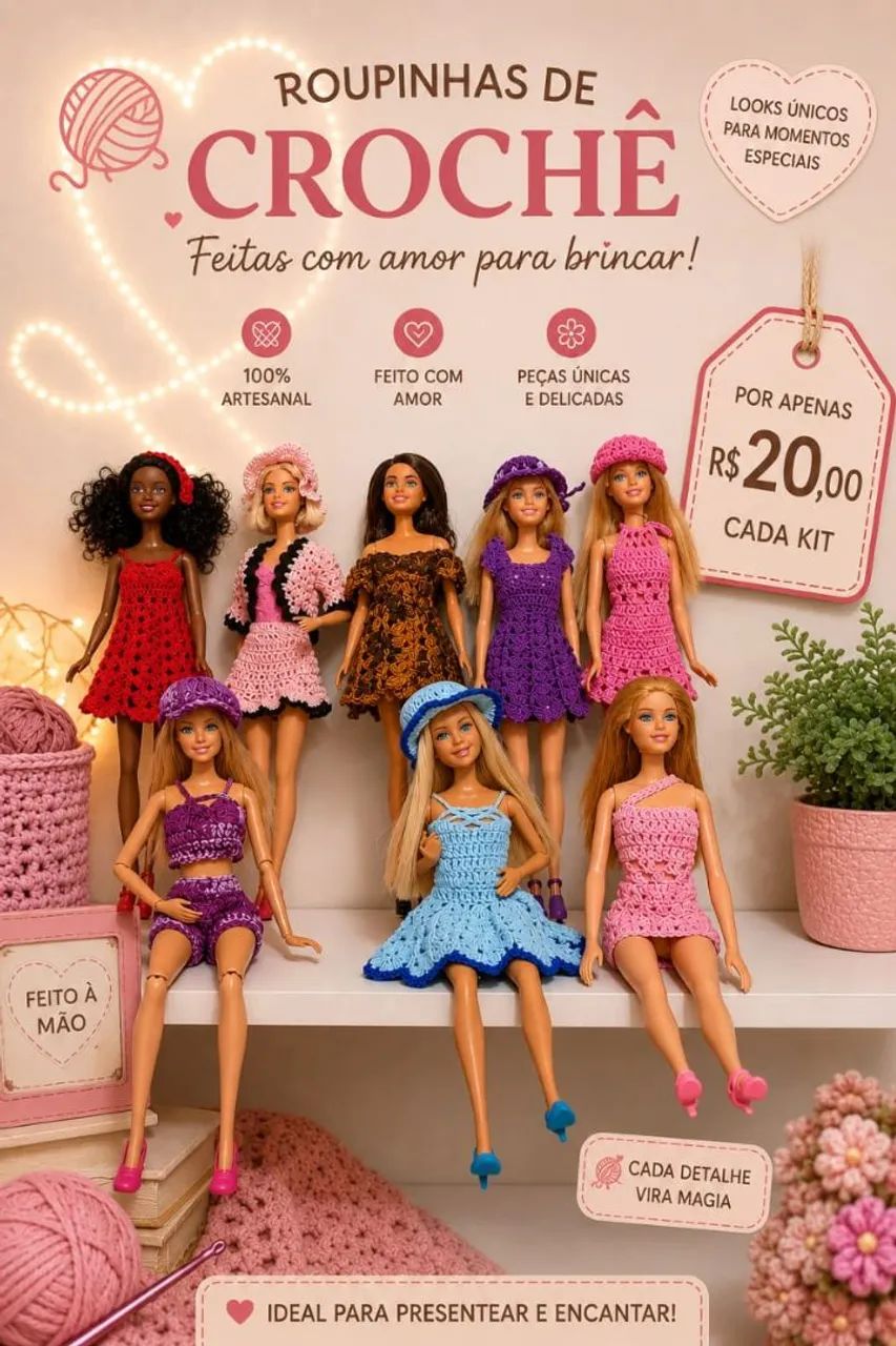 ROUPAS PARA BARBIE - Foto 2
