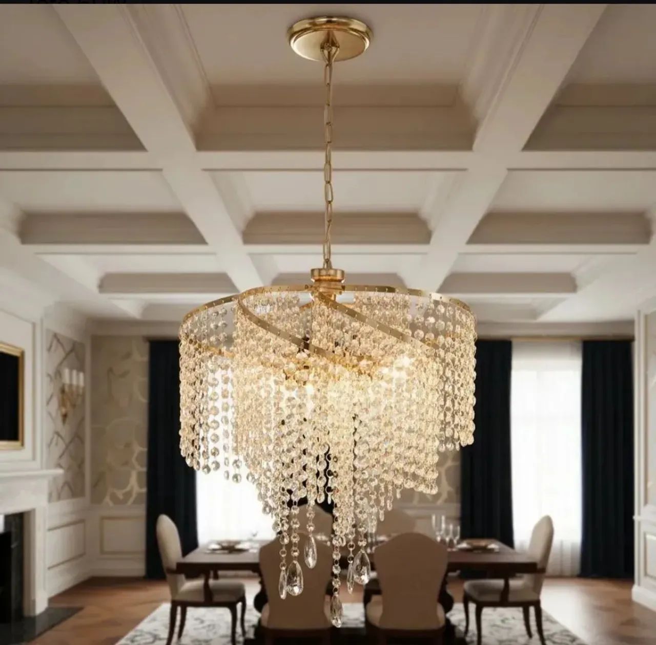 Lustre de Cristal Acrílico  - Foto 3