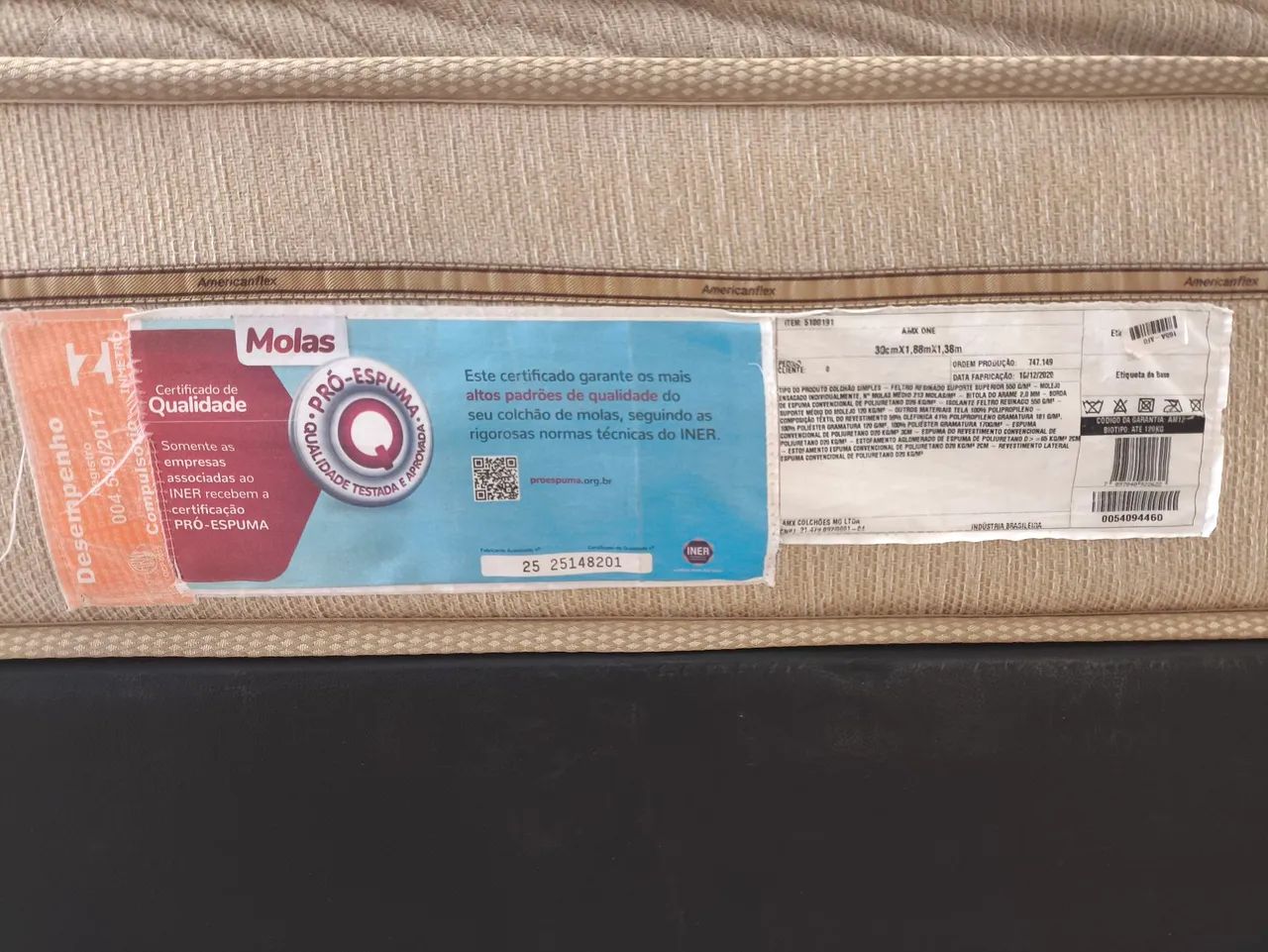 Colchão com box Casal AMX americanflex One - Foto 5