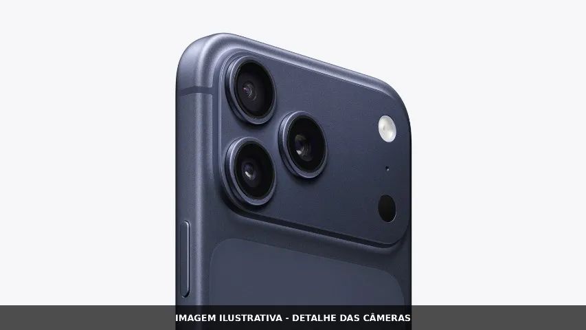 iPhone 17 Pro 1TB Azul, Garantia Apple, usado como novo / excelente - Foto 3