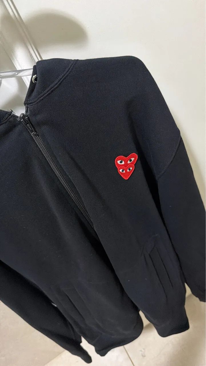 moletom play comme des garçons - Foto 2