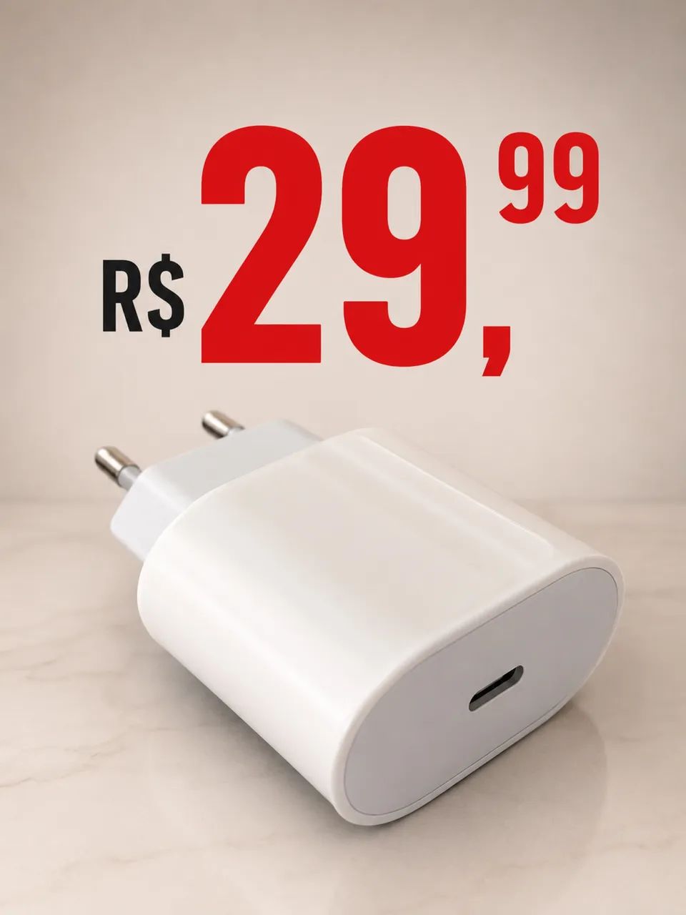 Fonte de carregador de celular