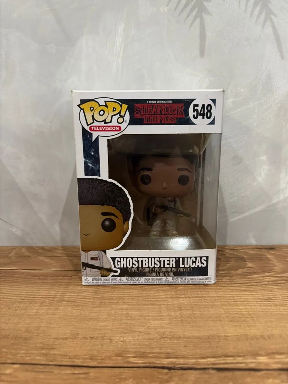 Funko Pop Stranger Things 548 Lucas Ghostbuster