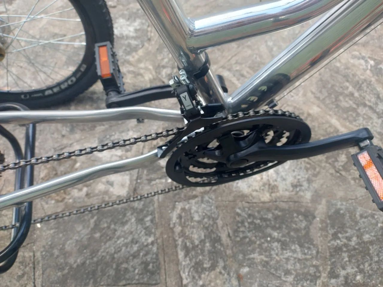 Bicicleta triciclo de alumínio  - Foto 2
